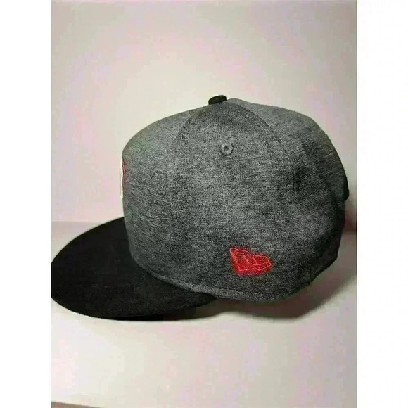 Mitchell & Ness Brooklyn Nets 9FIFTY Snapback Hat Gray Adjustable Unisex main image 11